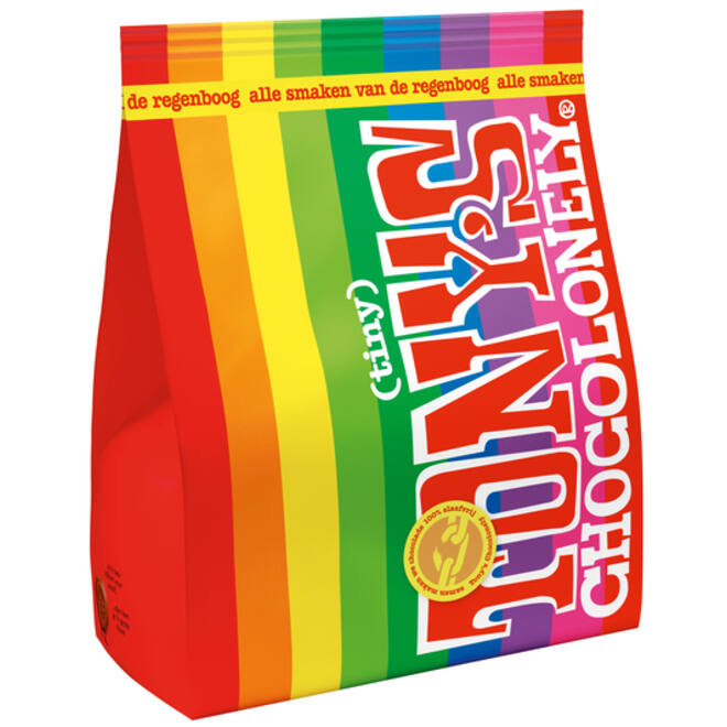 Chocolade Tony's Chocolonely tiny mix zak 135gr