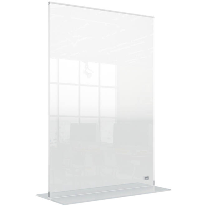 Infobord Nobo Premium Plus A3 acryl vrijstaand