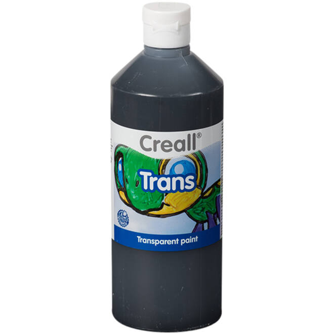Raamverf Creall Trans zwart 500ml