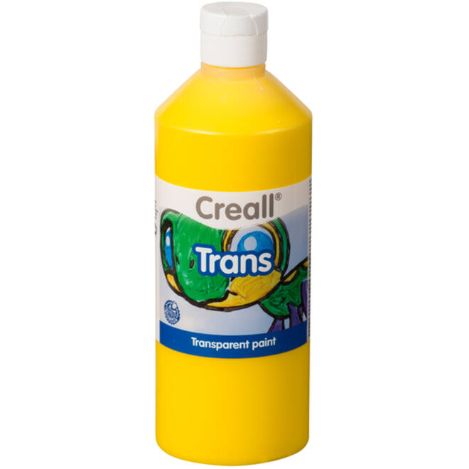 Raamverf Creall Trans geel 500ml
