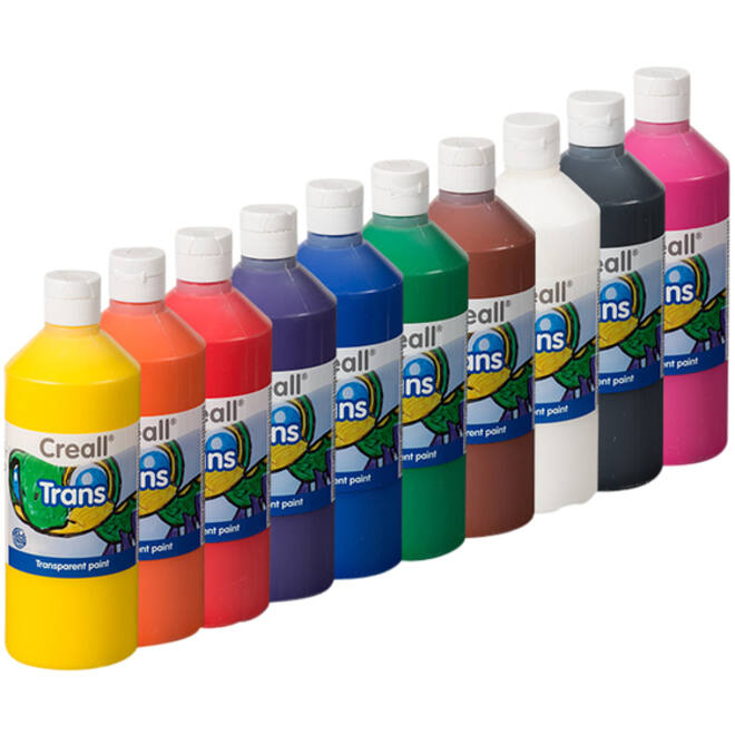 Raamverf Creall Trans bruin 500ml