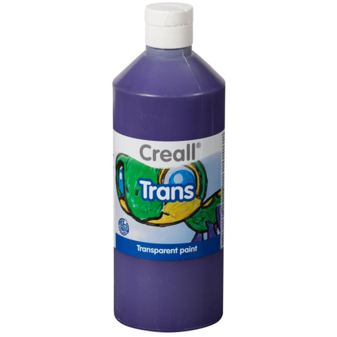 Raamverf Creall Trans paars 500ml