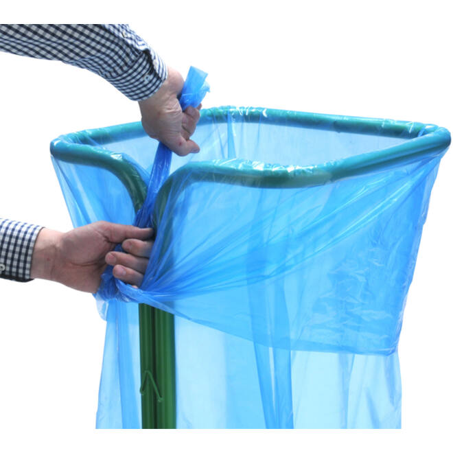 Zakhouder Vepa Bins zelfklemmend 400 liter groen