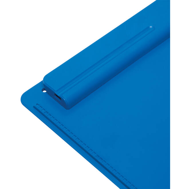 Klembord MAULgo uni recycled A4 staand blauw