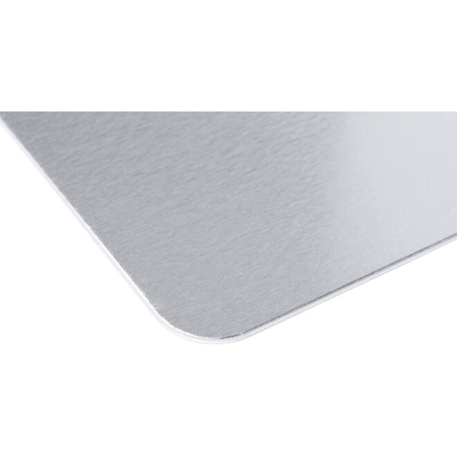 Boekensteun MAUL aluminium 12x12x17.5cm set 2 zilver