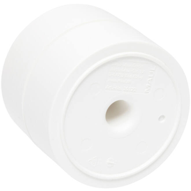Papercliphouder MAULpro Blauwe Engel recycled Ø73x60mm wit