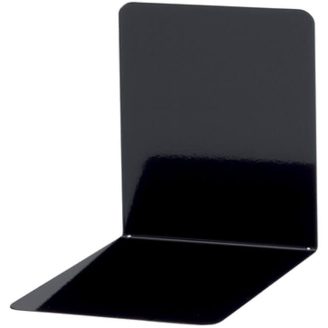 Boekensteun MAUL staal magnetisch 14x12x14cm set 2 zwart