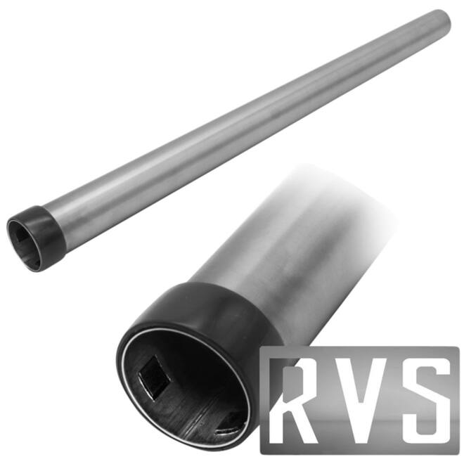 Stofzuigerbuis Cleaninq met ring RVS 32mm