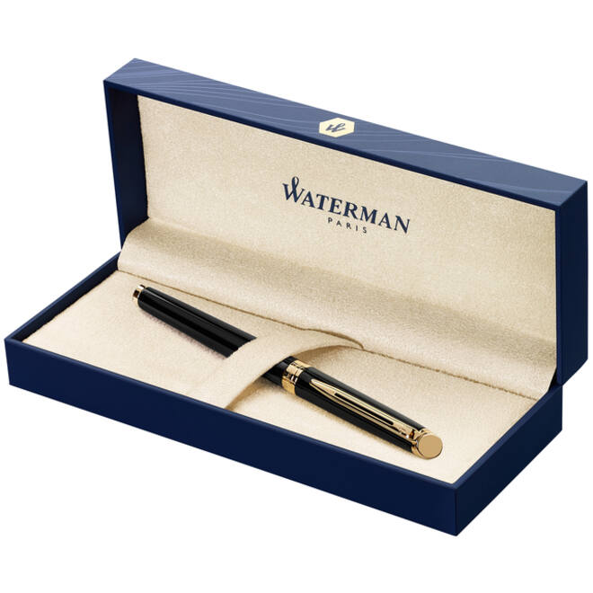 Vulpen Waterman Hémisphère black lacquer GT medium
