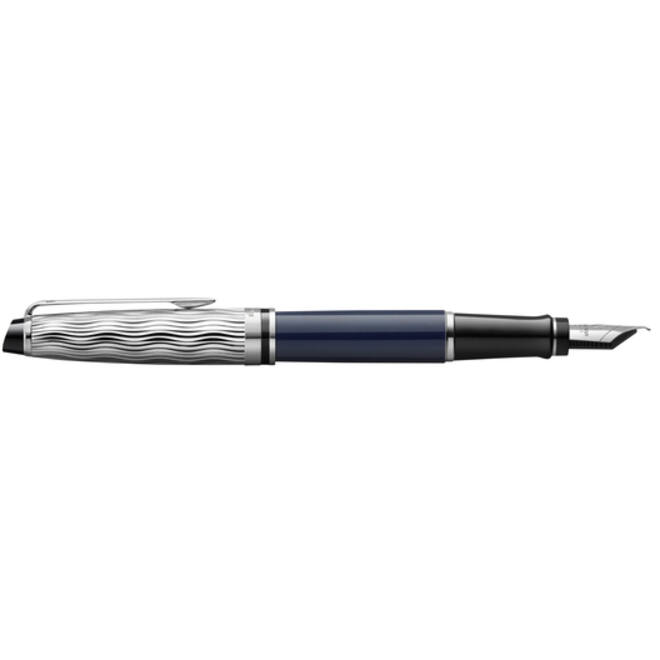 Vulpen Waterman Expert L'essence du blue lacquer CT fijn