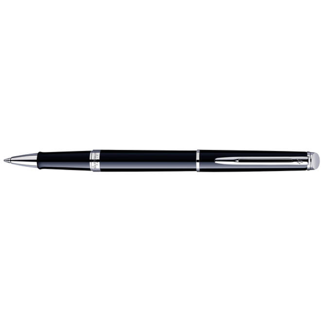 Rollerpen Waterman Hémisphère black lacquer CT fijn