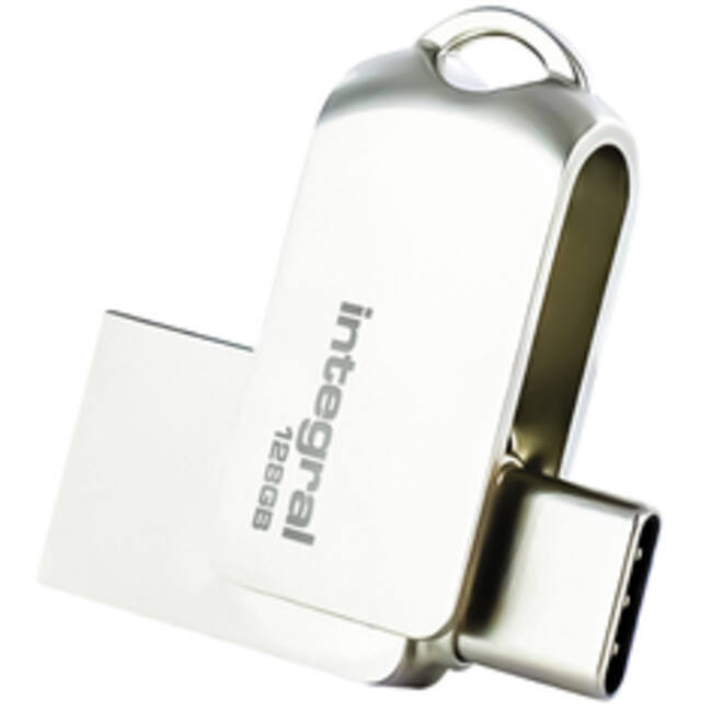 USB-stick Integral 3.0 USB-360-C Dual 128GB