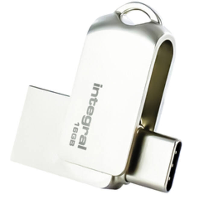 USB-stick Integral 3.0 USB-360-C Dual 16GB
