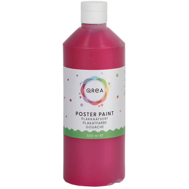 Plakkaatverf Qrea cyclaam 500ml