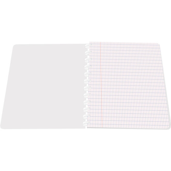 Schrift Adoc Ocean Waste Plastics A4 ruit 4x8mm 144 pagina's 90gr