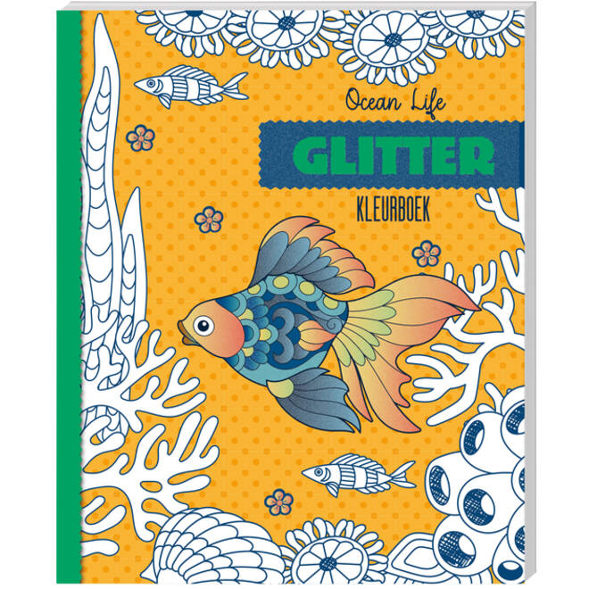 Kleurboek Interstat Glitter Ocean Life