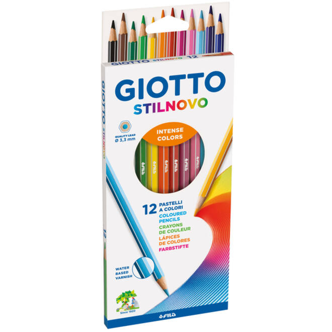 Potlood Giotto Stilnovo assorti 12 stuks