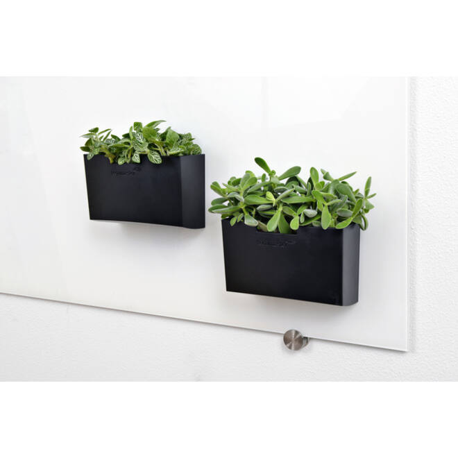 Glasbord accessoirehouder Legamaster zwart