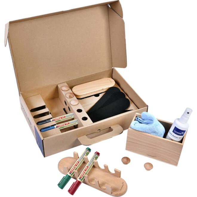 Whiteboard accessoire starter kit Legamaster WOODEN