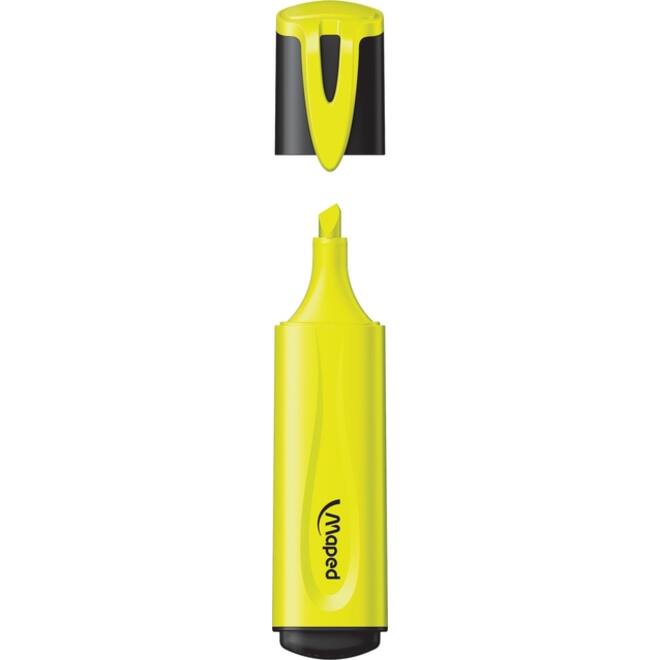Markeerstift Maped set à 6 standaard kleuren