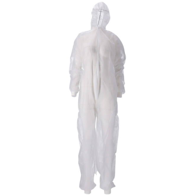 Overall CMT XXL non-woven ritssluiting PP wit