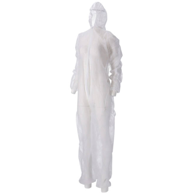 Overall CMT XXL non-woven ritssluiting PP wit