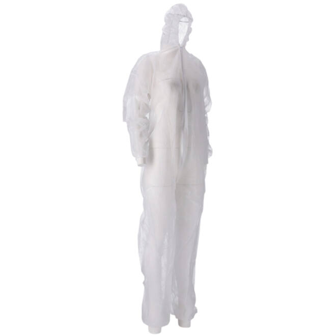 Overall CMT XXL non-woven ritssluiting PP wit