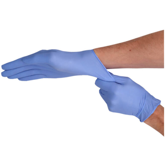 Handschoen CMT S soft nitril violet