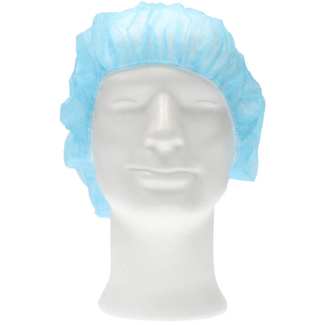 Haarnet CMT bouffant non-woven L 53cm PP blauw