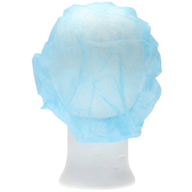 Haarnet CMT bouffant non-woven L 53cm PP blauw