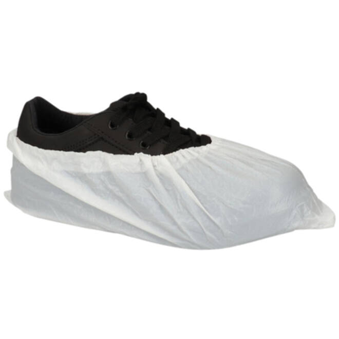 Schoenovertrek CMT 40mu geruwd maat 36-42 CPE wit
