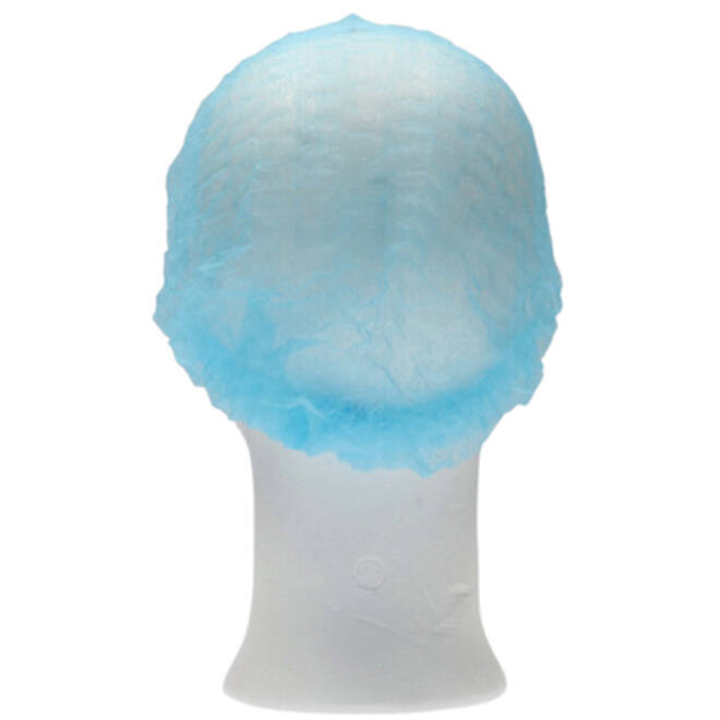 Haarnet CMT clip non-woven M 50cm PP blauw