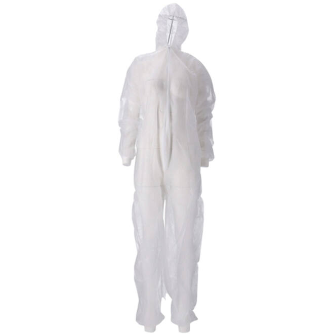 Overall CMT XL non-woven ritssluiting PP wit