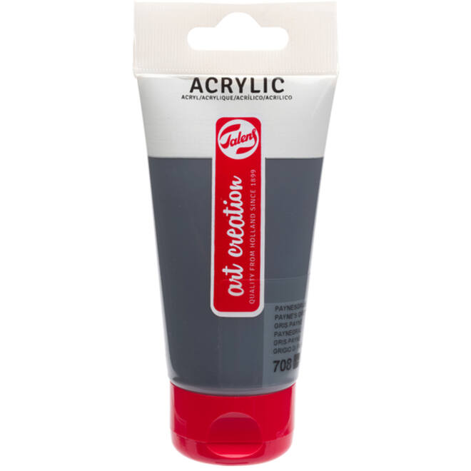 Acrylverf Talens Art Creation 708 paynesgrijs tube à 75ml