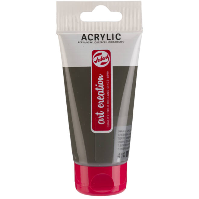 Acrylverf Talens Art Creation 410 omber groenachtig tube à 75ml
