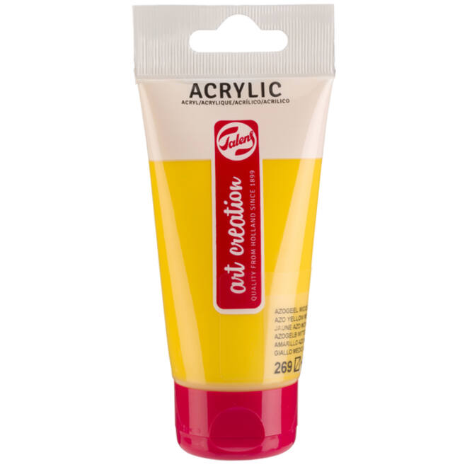 Acrylverf Talens Art Creation 269 azogeel middel tube à 75ml