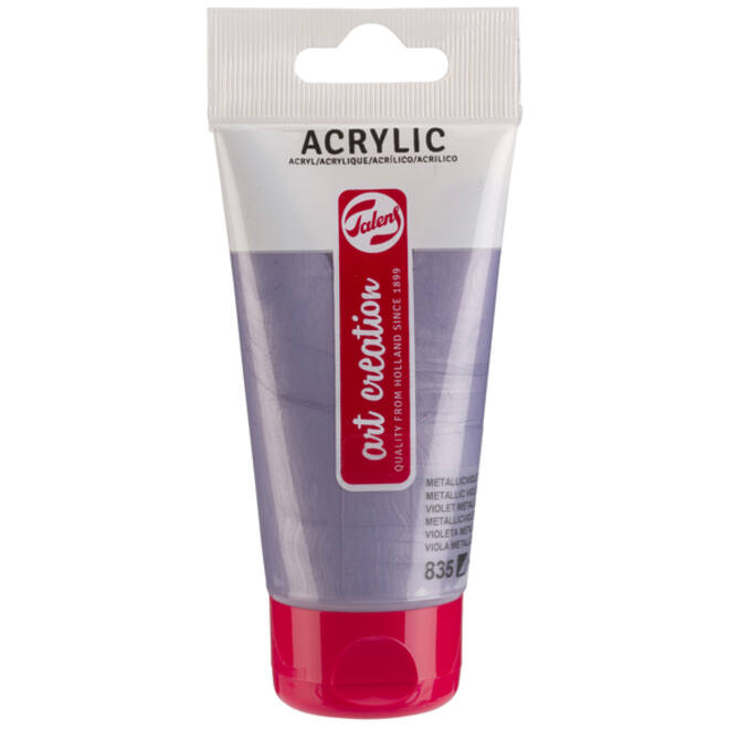 Acrylverf Talens Art Creation 835 metallicviolet tube à 75ml