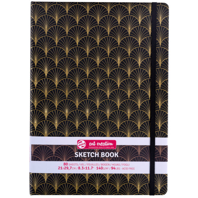Schetsboek Talens Art Creation Art Deco 21x29,7cm 140gr 80vel