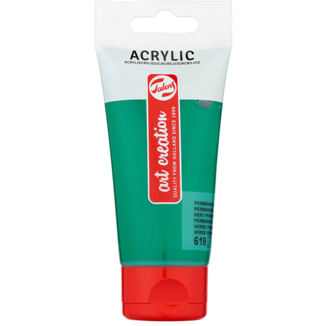 Acrylverf Talens Art Creation 619 permanentgroen donker tube à 75ml