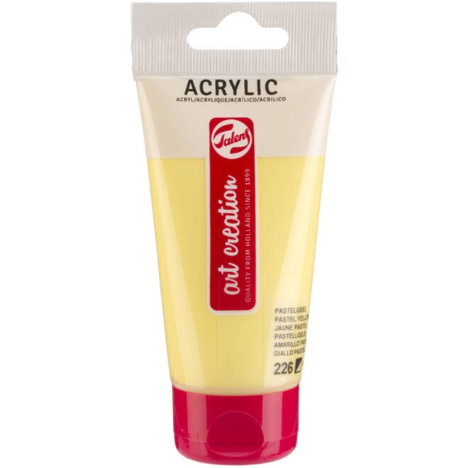 Acrylverf Talens Art Creation 226 pastelgeel tube à 75ml