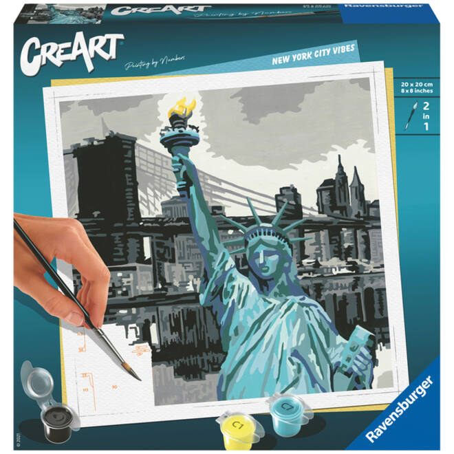 Schilderen op nummers CreArt New York City