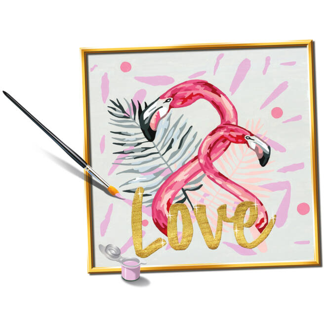 Schilderen op nummers CreArt Love
