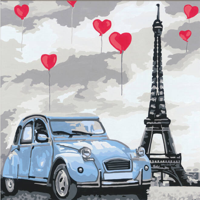 Schilderen op nummers CreArt Paris
