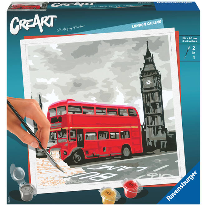 Schilderen op nummers CreArt London