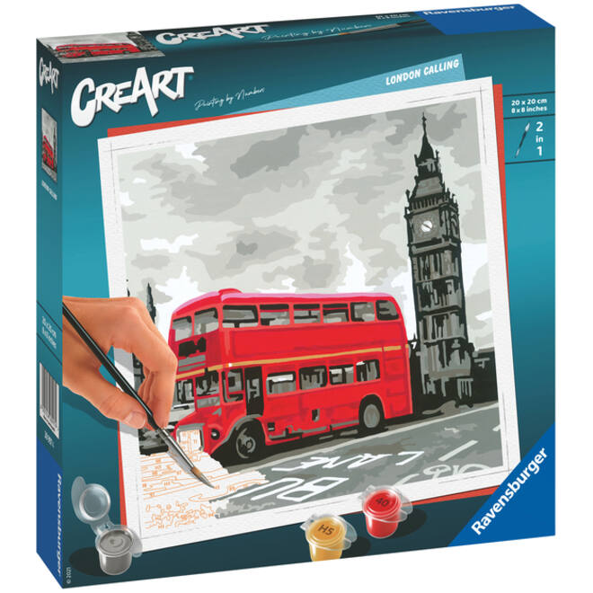 Schilderen op nummers CreArt London