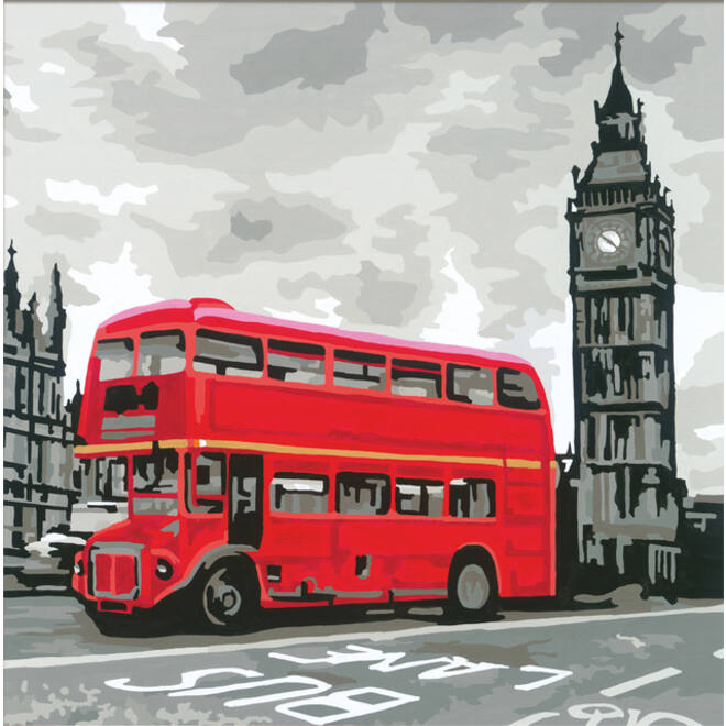 Schilderen op nummers CreArt London