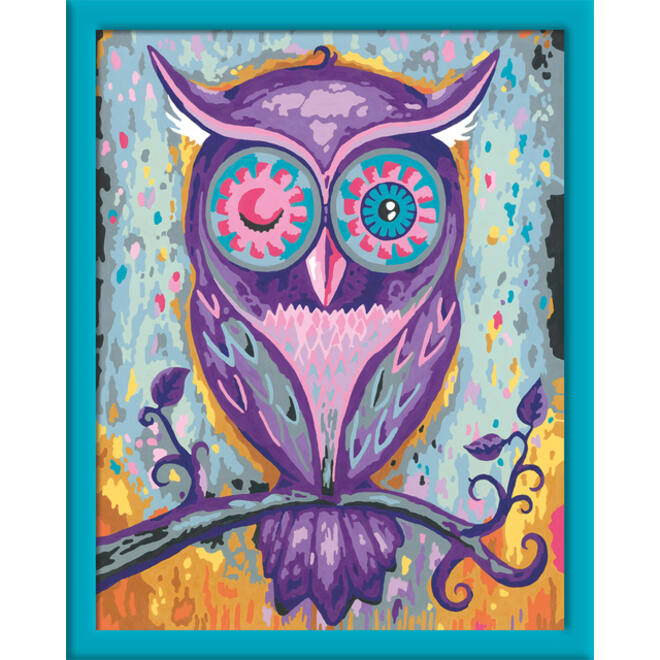 Schilderen op nummers CreArt Dreaming Owl