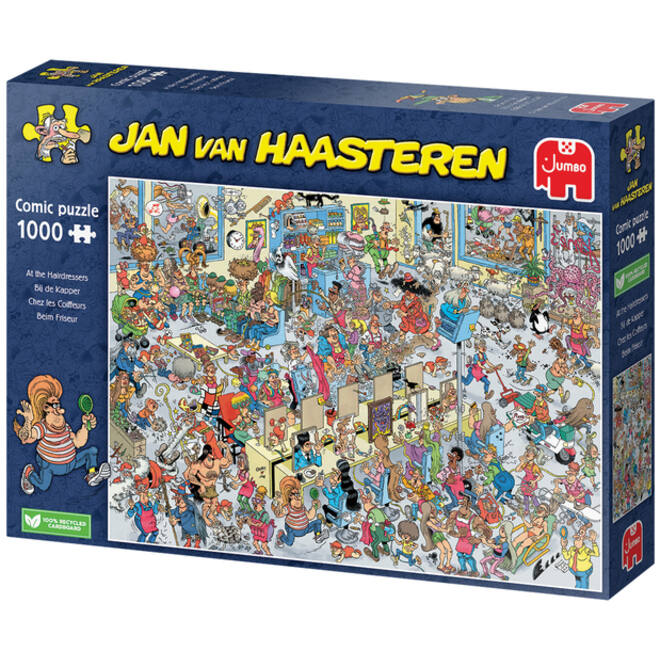 Puzzel JvH Bij De Kapper 1000st