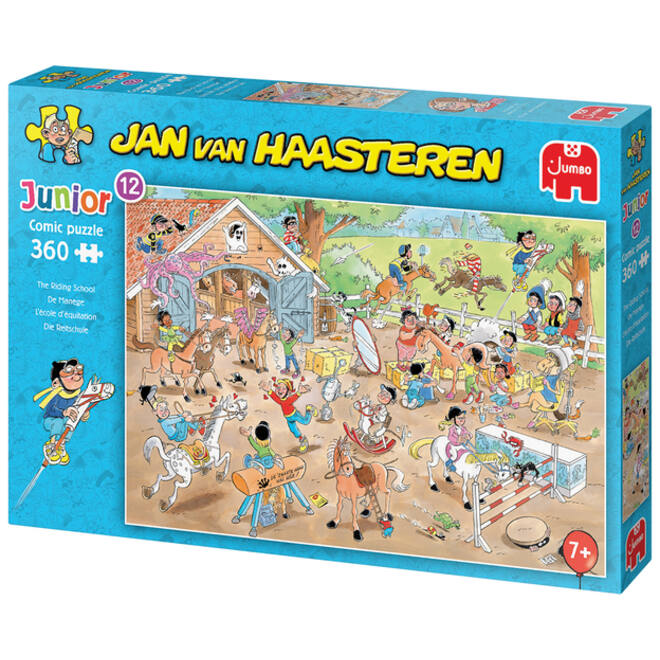 Puzzel Jan van Haasteren Junior The Riding School 360 stukjes