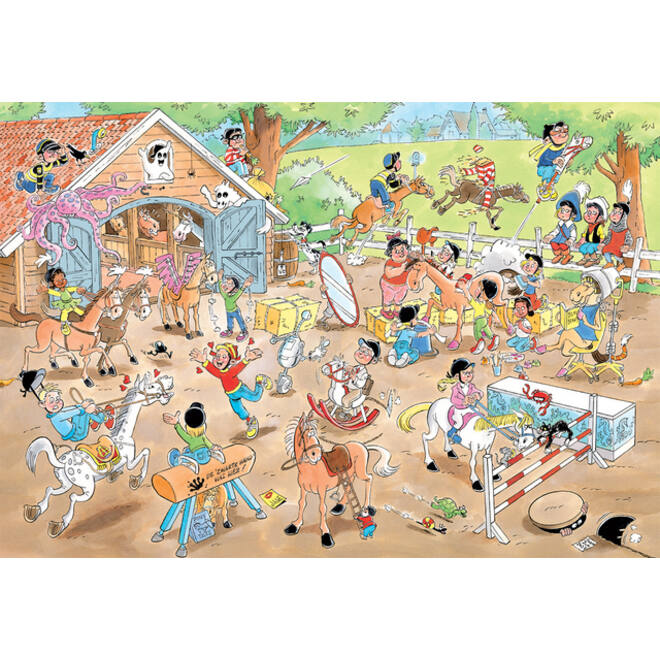 Puzzel Jan van Haasteren Junior The Riding School 360 stukjes